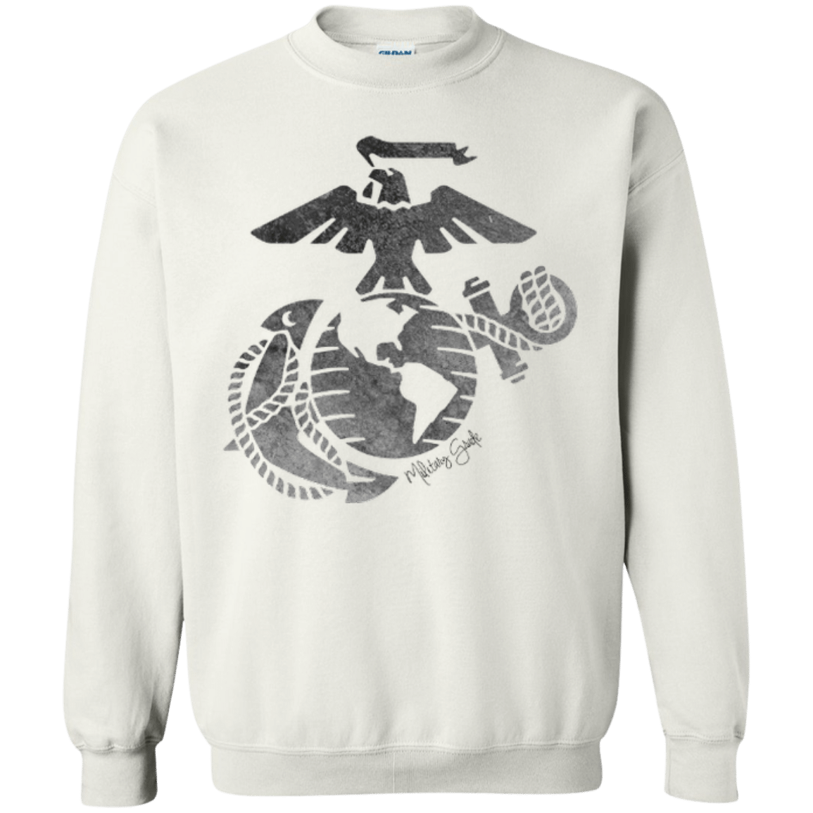 Corps Printed Crewneck Pullover shirt