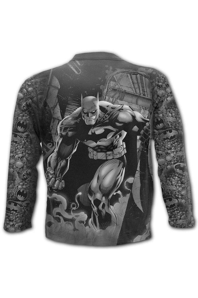 Batman – Vengeance Wrap’S – Allover Longsleeve T-Shirt Black