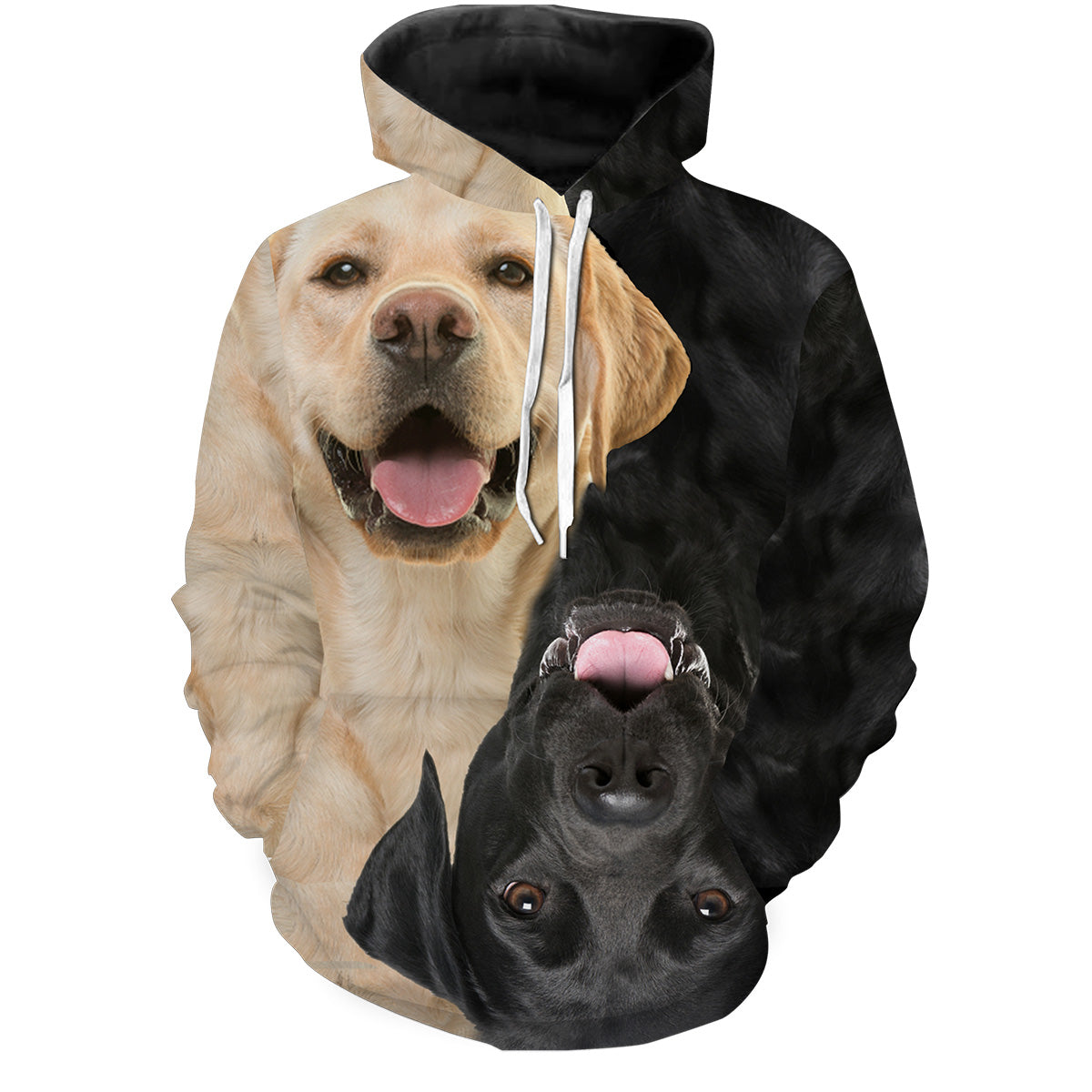 Black & Yellow Labrador Retriever Lover Gift 3D Hoodie Dog Shirt For Men Women – Jhd197