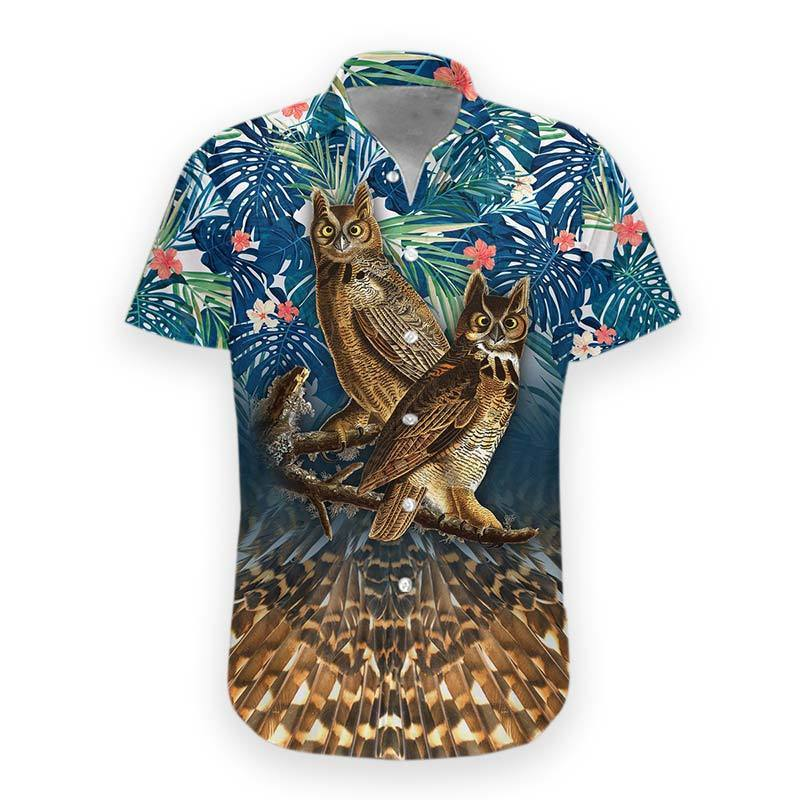 Owl Hawaii Shirt Ha35602