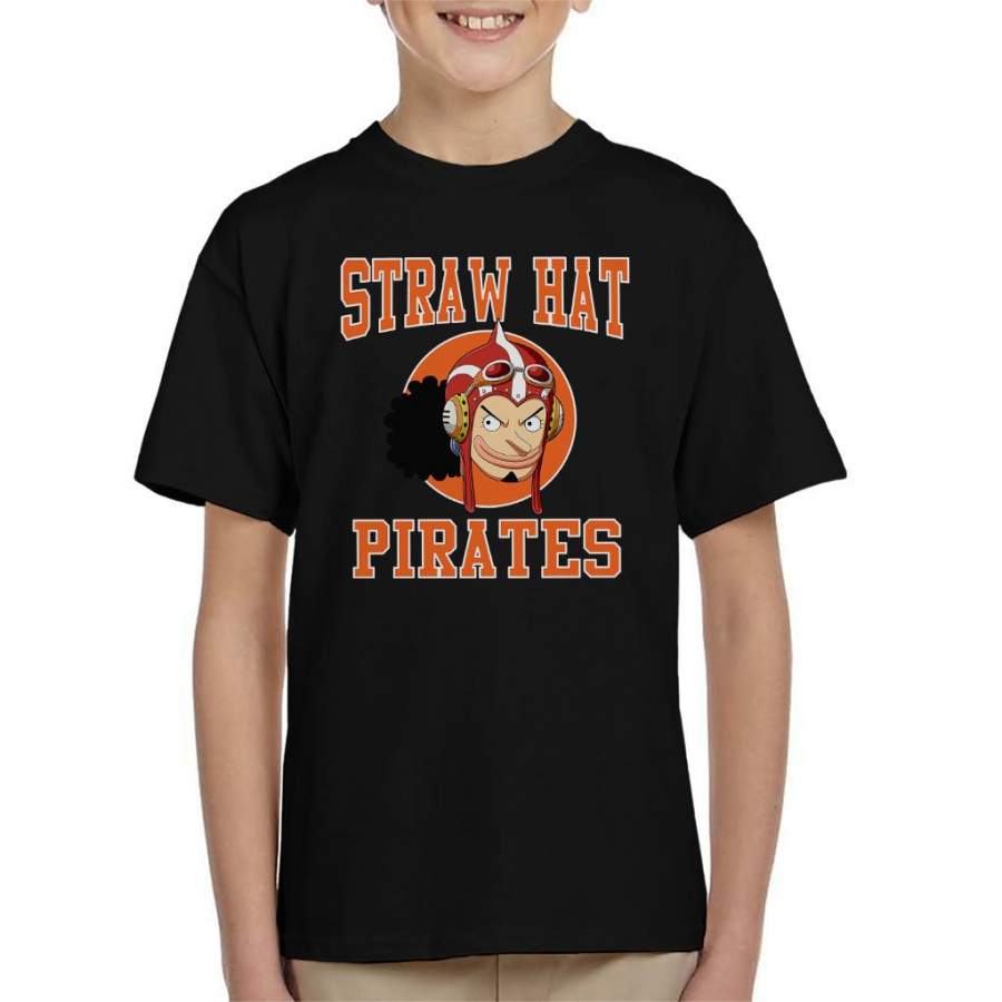 Straw Hat Pirates Usopp One Piece Kid’s T-shirt