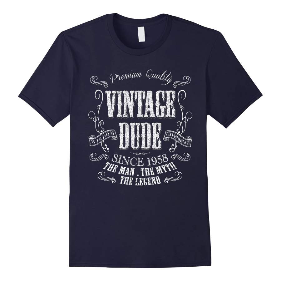 60th Birthday gift shirt Vintage