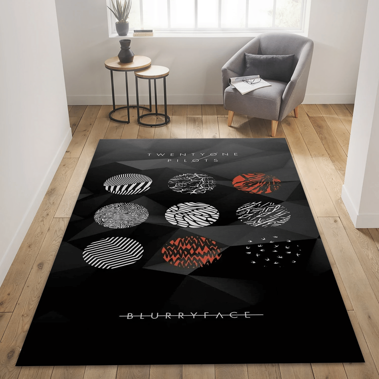 Twenty One Pilots Blurryface Music Area Rug For Christmas, Living Room  Rug – Christmas Gift Us Decor