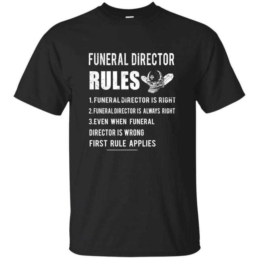 funeral director t shirts