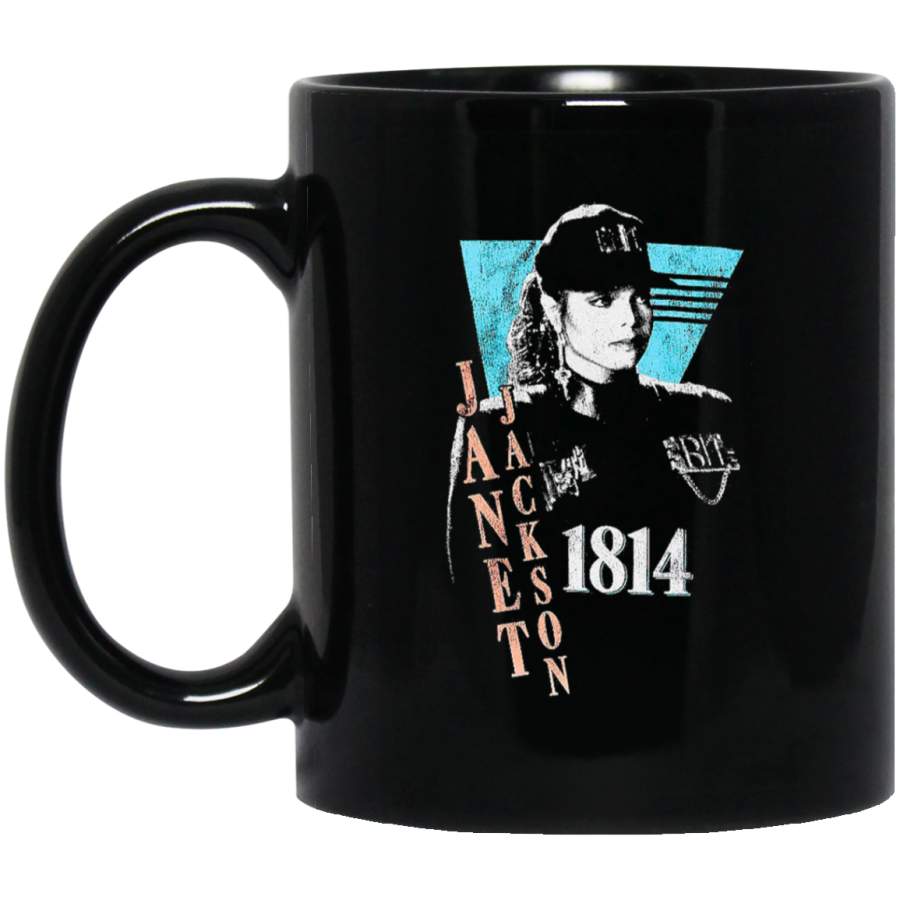 Janet Jackson 1814 BM11OZ 11 oz. Black Mug