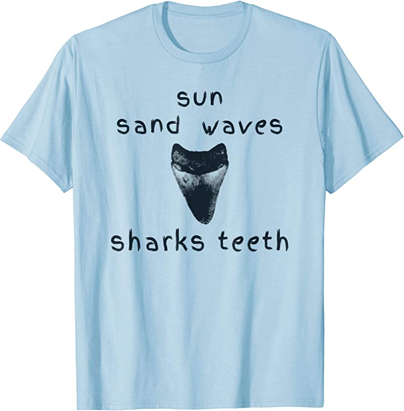 SHARKS-TEETH HUNTER TEE FOR MEN WOMEN CHILDREN