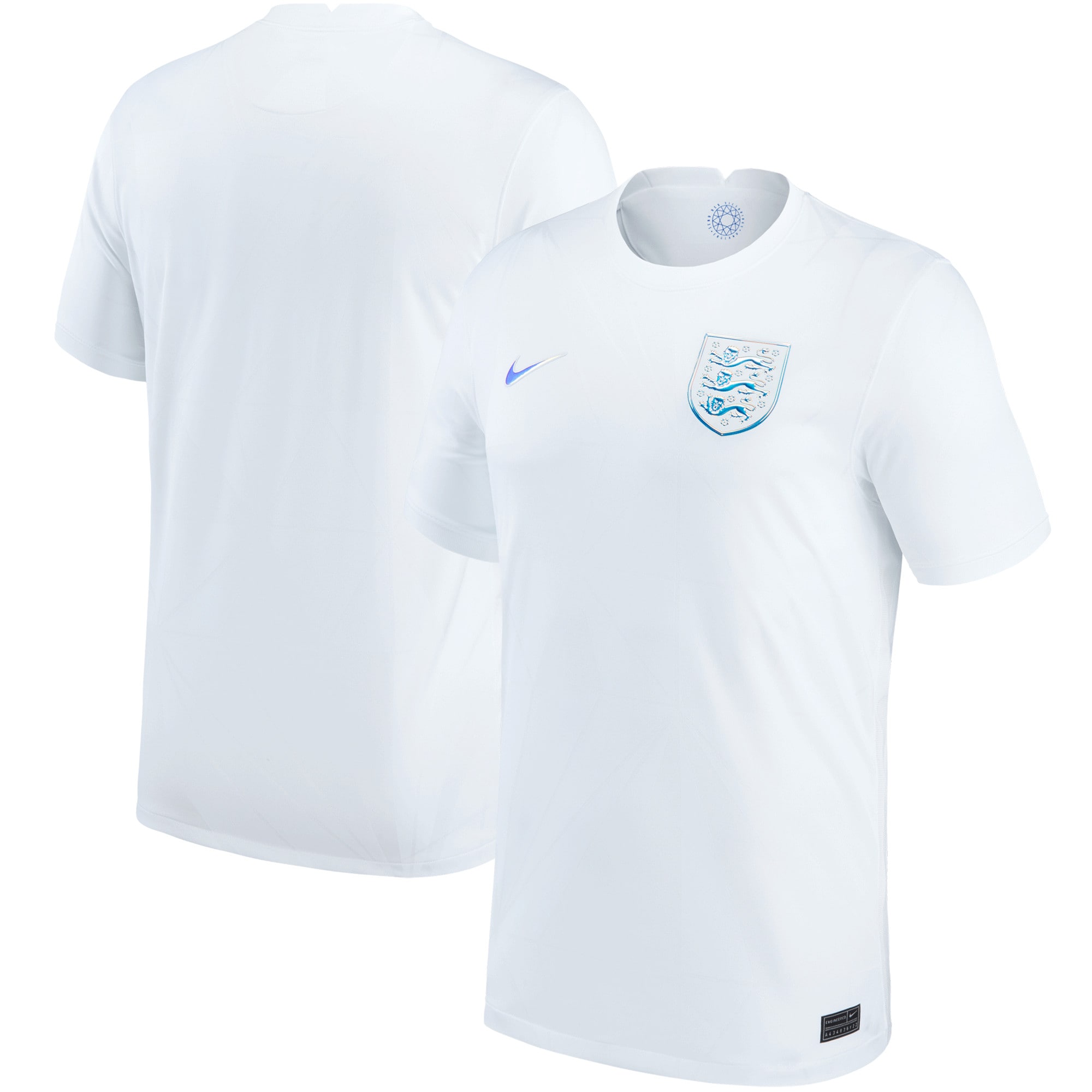 England Women's National Team Youth 2022/23 Home Replica Blank Jersey – White