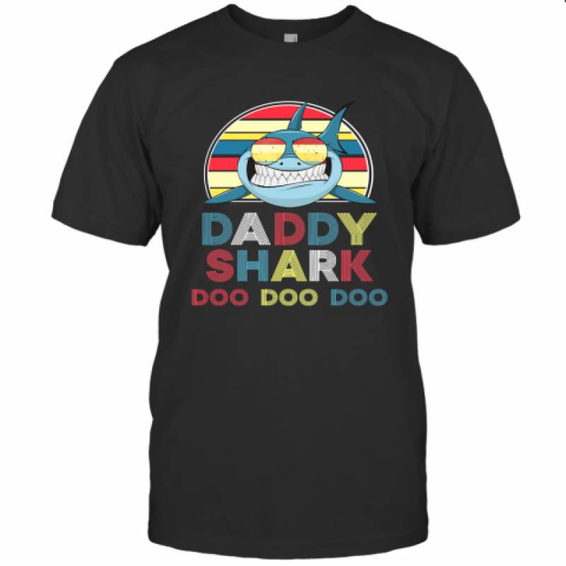 Vintage Daddy Shark T Shirt