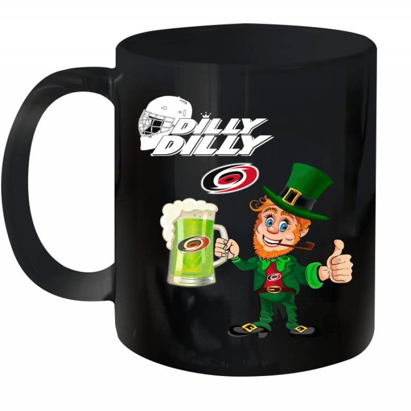 Carolina Hurricanes Dilly Dilly Saint Patrick Day Ceramic Mug 11oz