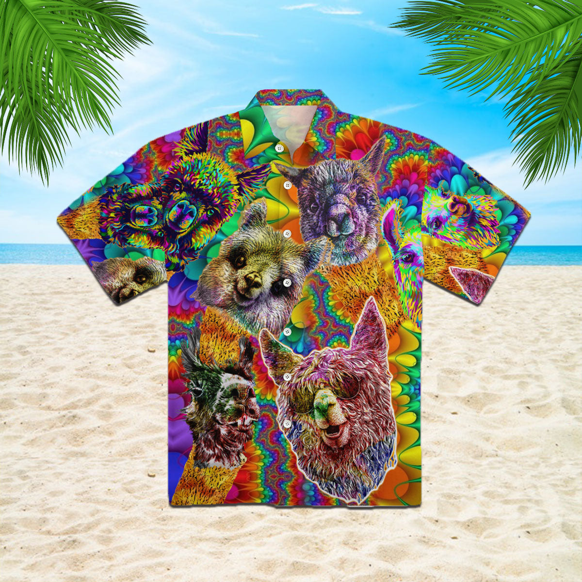 Oragontee Llama Hawaii Shirt For Men Women Adult Ha25960