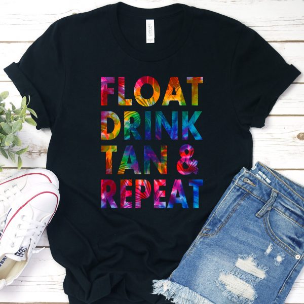 Float Drink Tan Repeat Tee