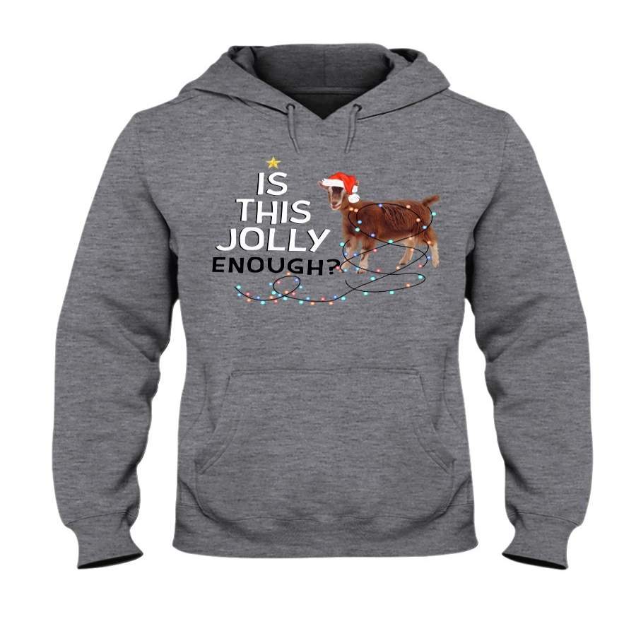 Jolly Cat Christmas Gift For Cat Lovers Hoodie