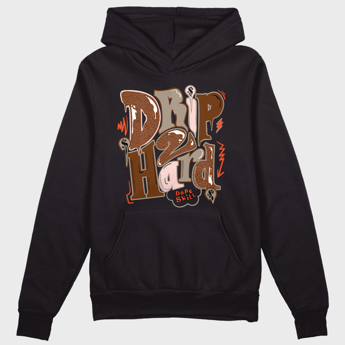 Jordan 3 “Desert Elephant” Dopeskill Hoodie Drip Too Hard Graphic