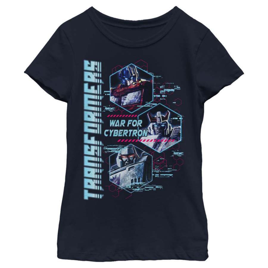 Transformers Girl’s War for Cybertron Characters  T-Shirt