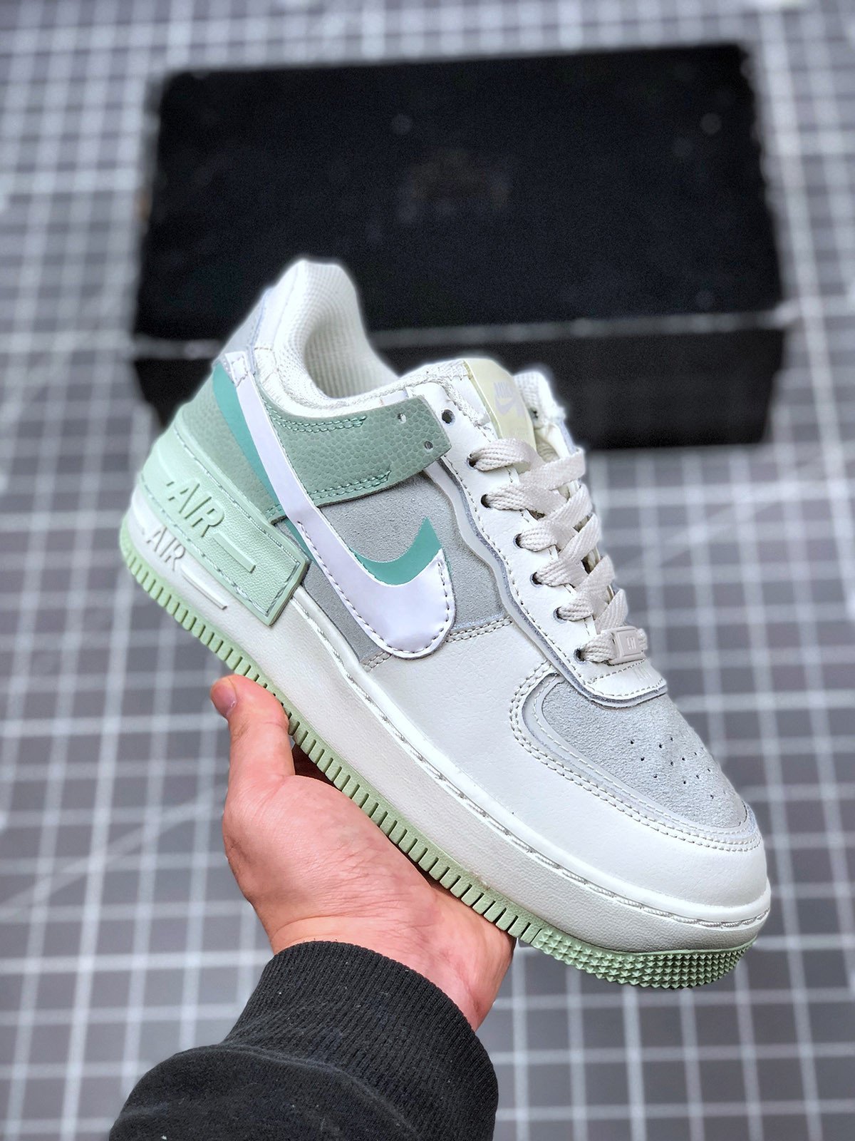 Nike Air Force 1 Shadow Spruce AuraWhite-Pistachio Frost 5340735