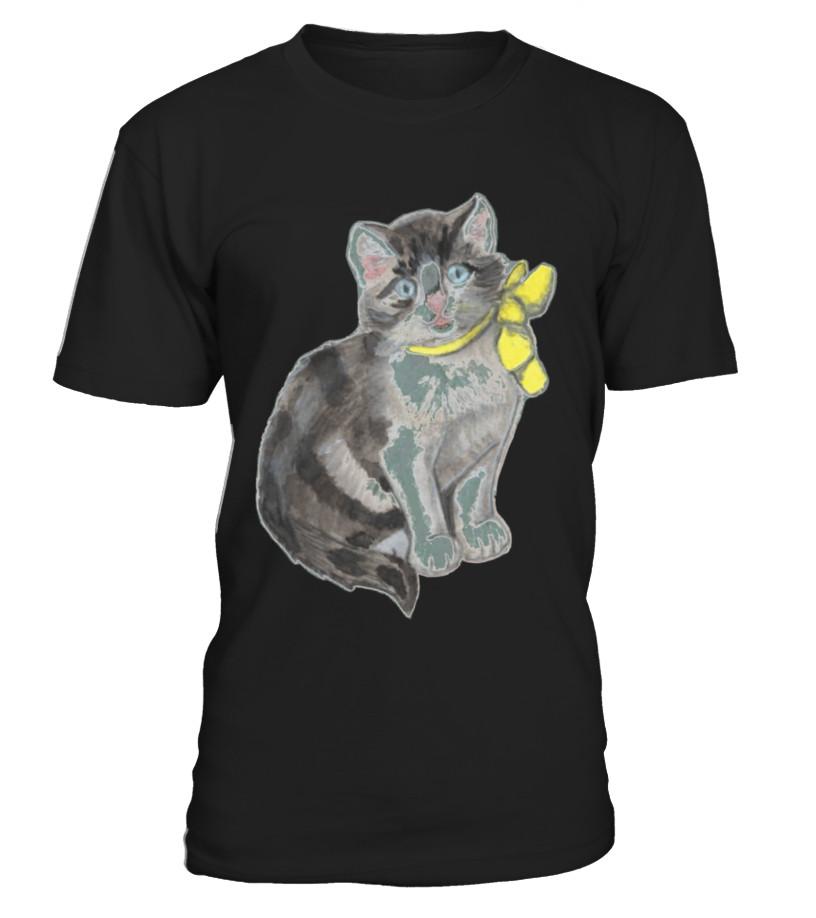 Watercolor Kitten T-Shirt T Shirts C-0Asmmd