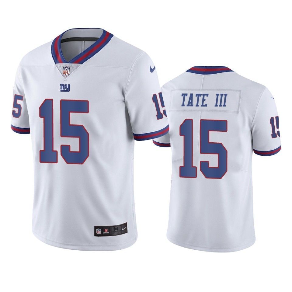 New York Giants Golden Tate Iii Color Rush Limited White Mens Jersey