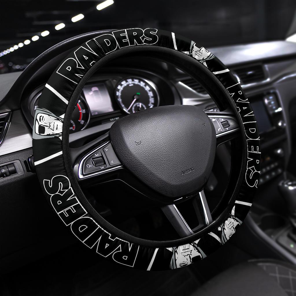 Raiders Steering Wheel Cover