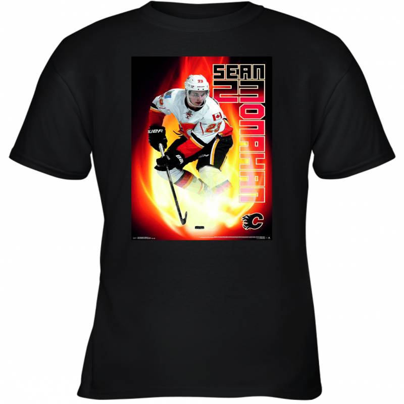 International Calgary Flames Sean Monahan Premium Wall Youth T-Shirt