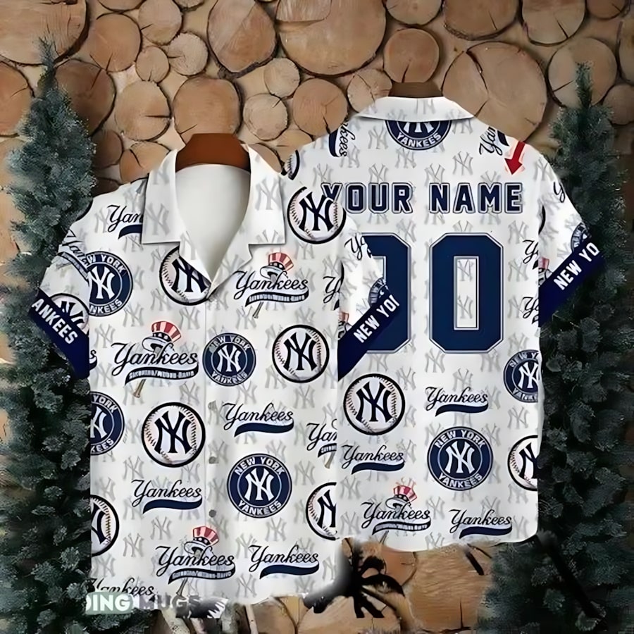 New York Yankees Personalized Fan Hawaiian Shirt