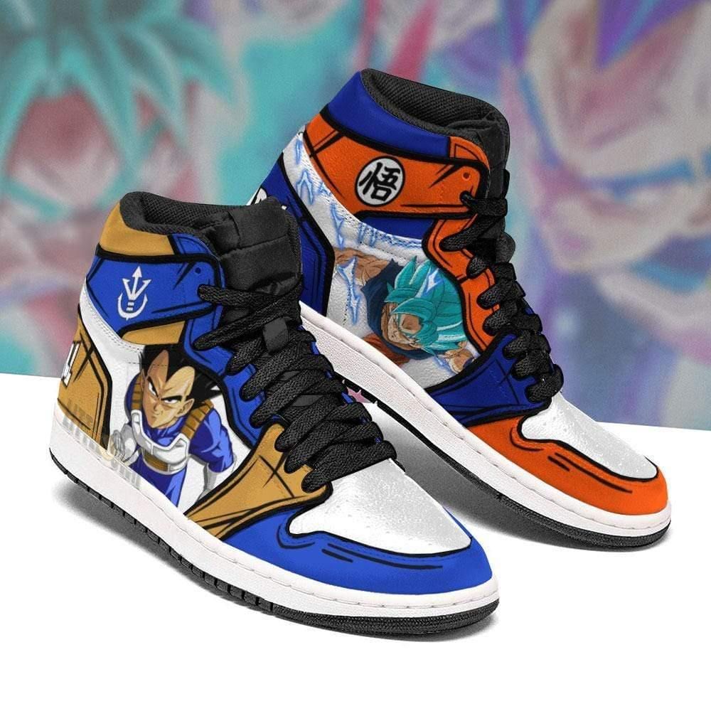 Anime Shoes Dragon Ball Z Vegeta Vs Goku Jd Sneakers