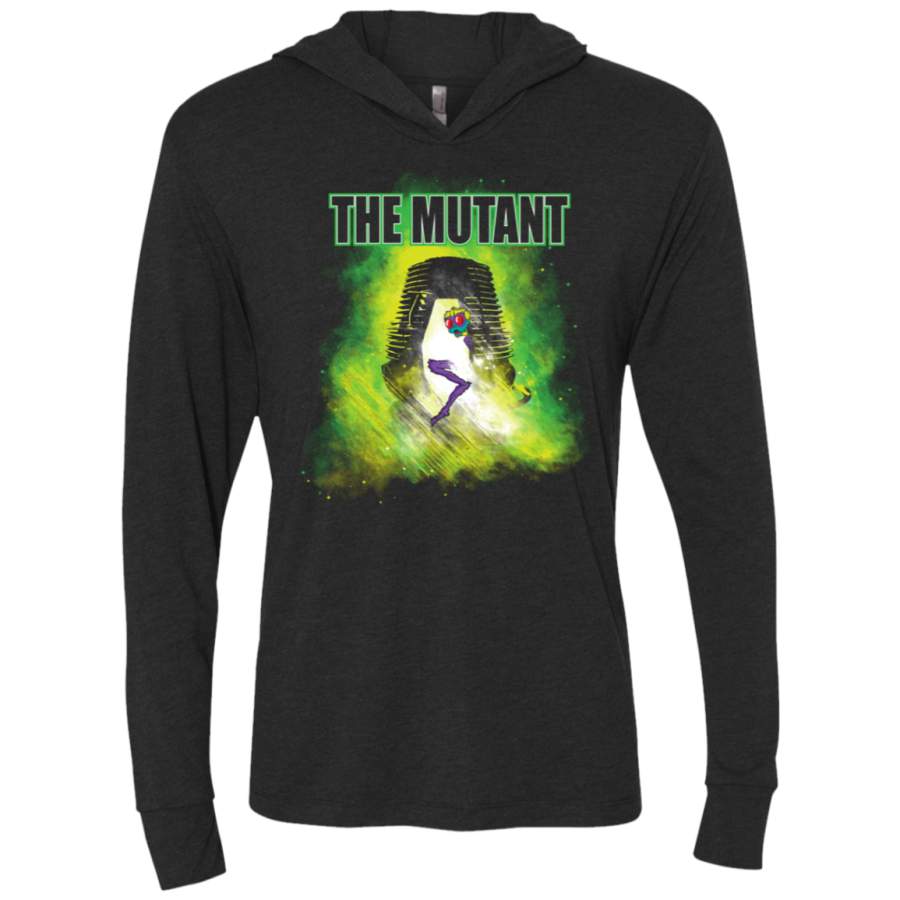 The Mutant Triblend Long Sleeve Hoodie Tee