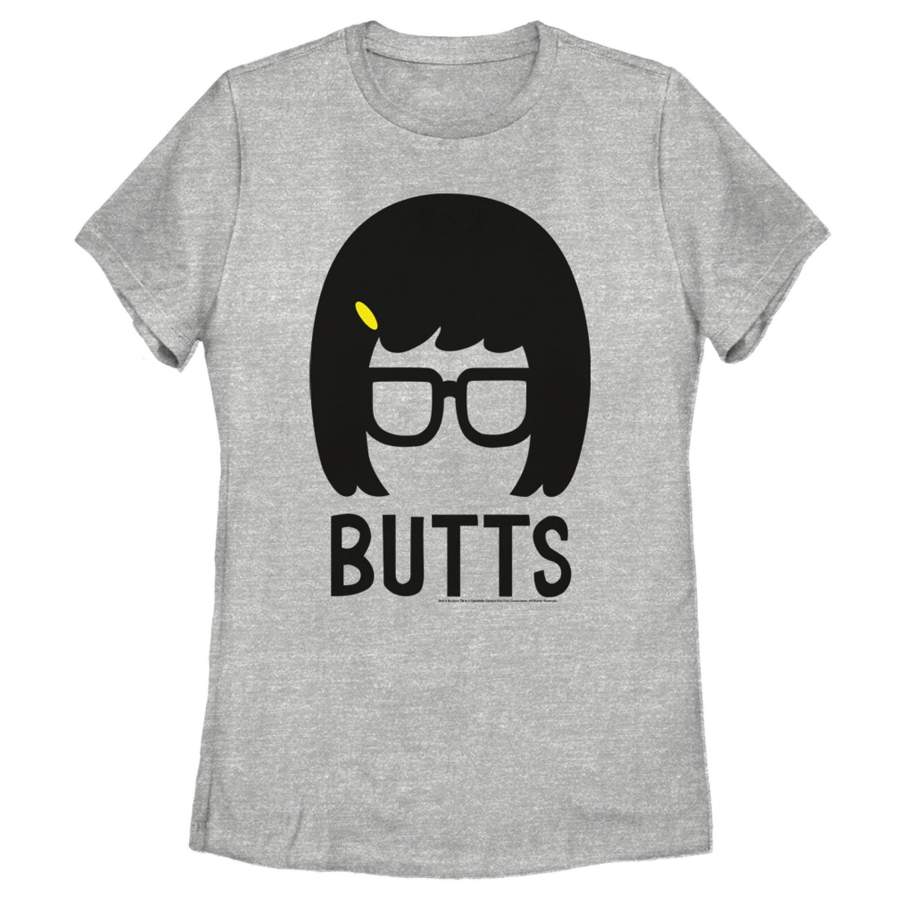 Bob’s Burgers Women’s Tina Butts Silhouette  T Shirt