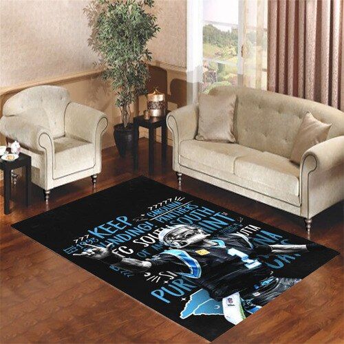 Carolina Panthers Cam Newton Living Room Carpet Rugs Area Rug For Living Room Bedroom Rug Home Decor