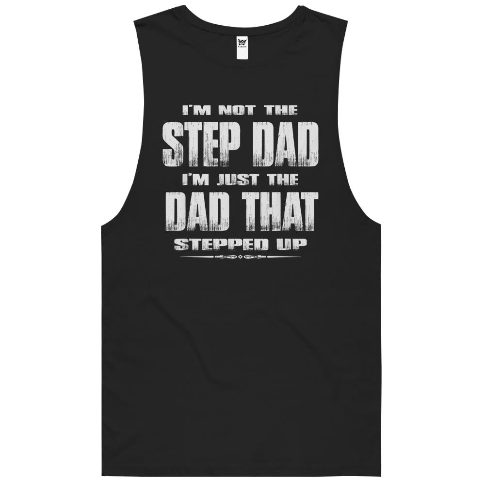 Best Step Dad Shirt Vintage Step Dad The Man Myth Legend Tank Top