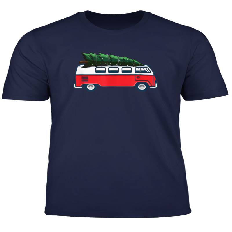 Weihnachten Weihnachtsbaum Auf Auto Van Xmas Ugly Sweater T Shirt