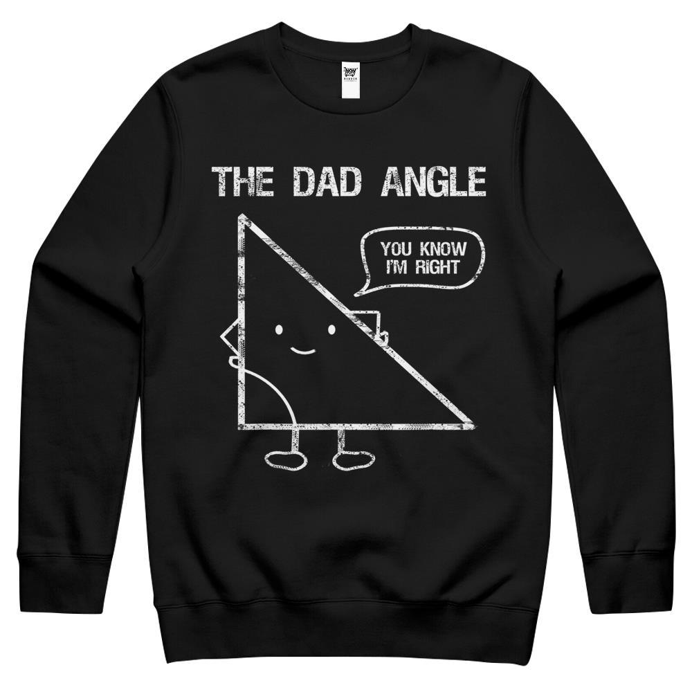 Funny Geometry Shirts For Dads Who Love Math For Christmas Crewneck Sweatshirt