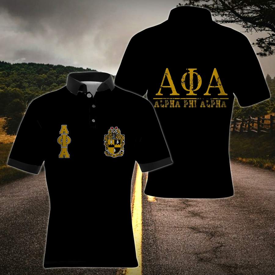 Alpha Phi Alpha Polo Shirt 1