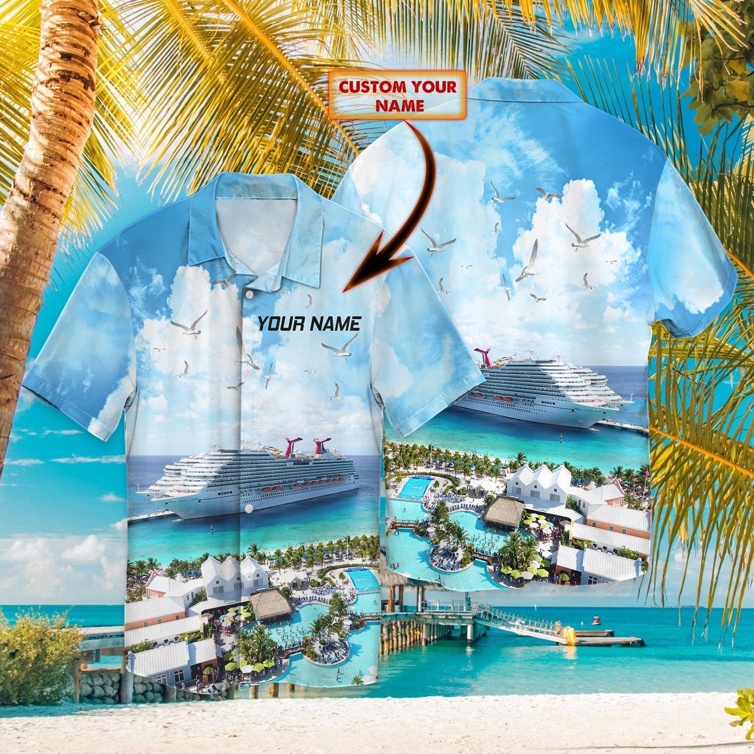 Love Cruise 01 Personalized Name Hawaii Kpk Ha51475