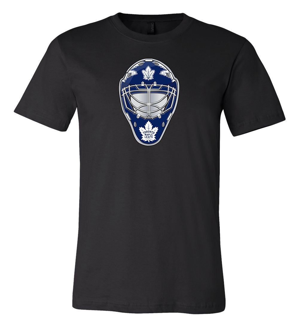 Toronto Maple Leafs Goalie Mask Front Logo Team Shirt Jersey Shirt