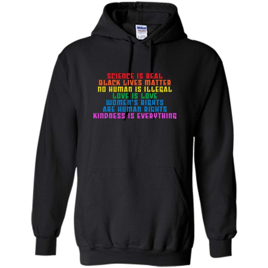 Science is Real Black Lives Matter – Gildan Heavy Blend Hoodie