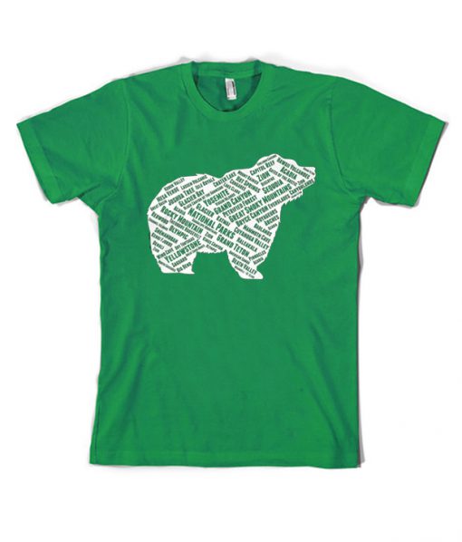 National Parks Bear T Shirt