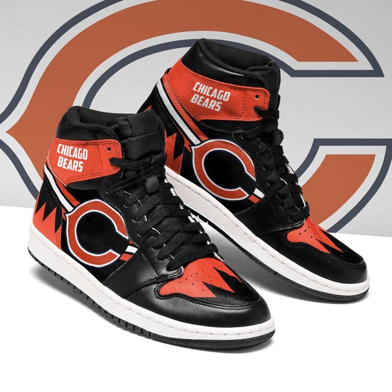 Chicago Bears 2 Unisex Air Jordan Custom Sneaker