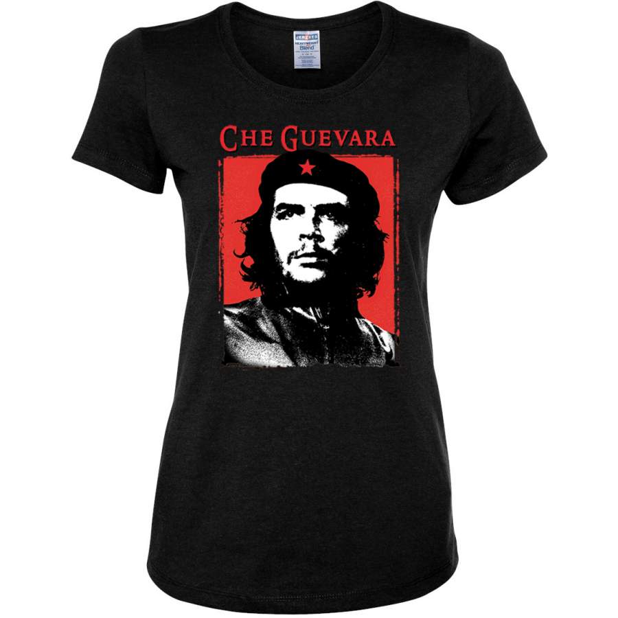 Che Guevara Cuban Revolution Classic Retro Vintage Political Womens Graphic T-Shirt