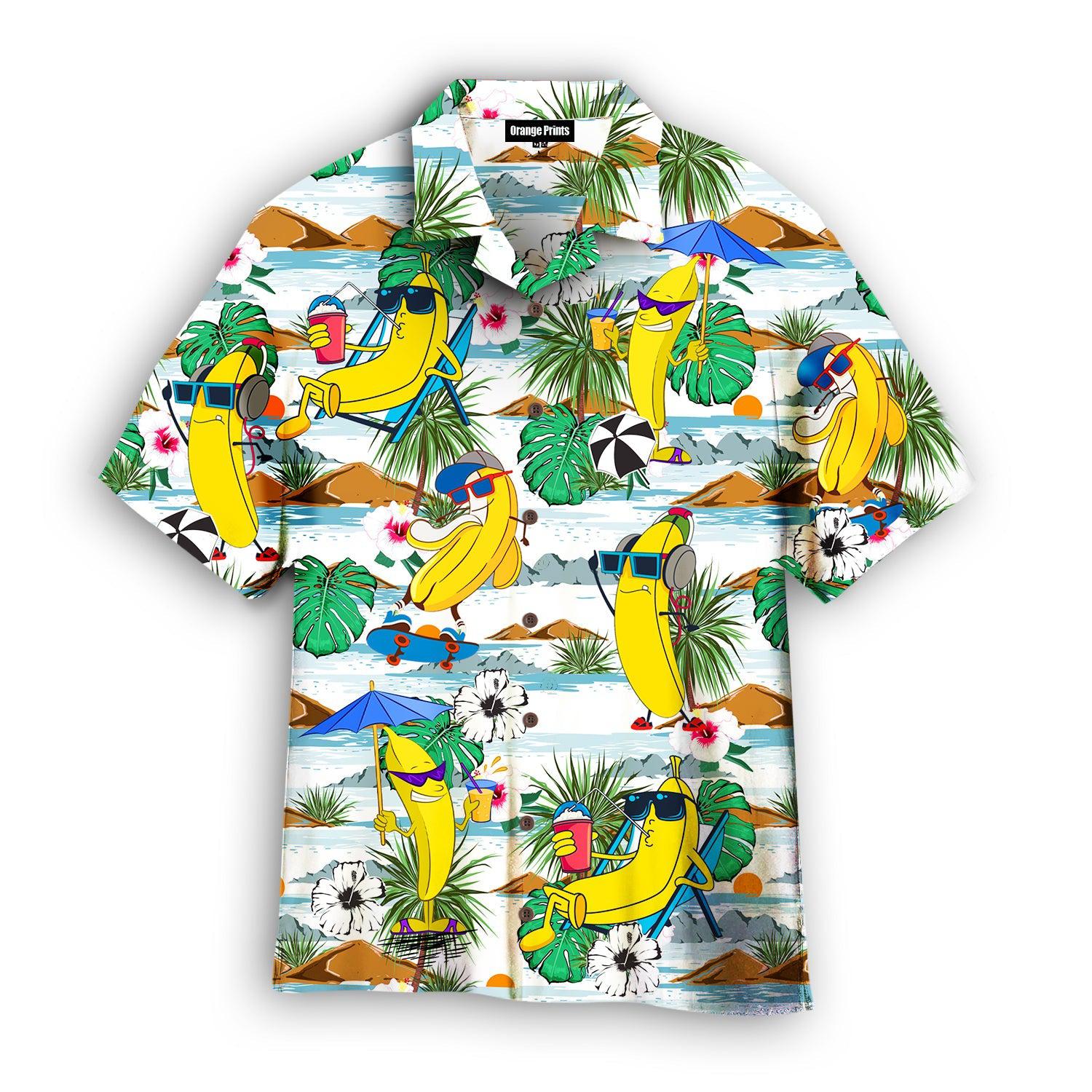 Funny Bananas Summer Hawaii Shirt For Men Women Ha76463