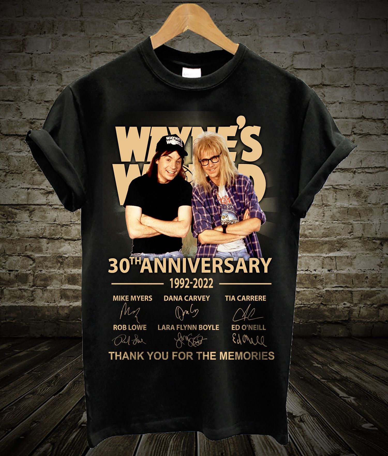 Wayne’S World Film Shirts, T-Shirt 2D – Spnv490