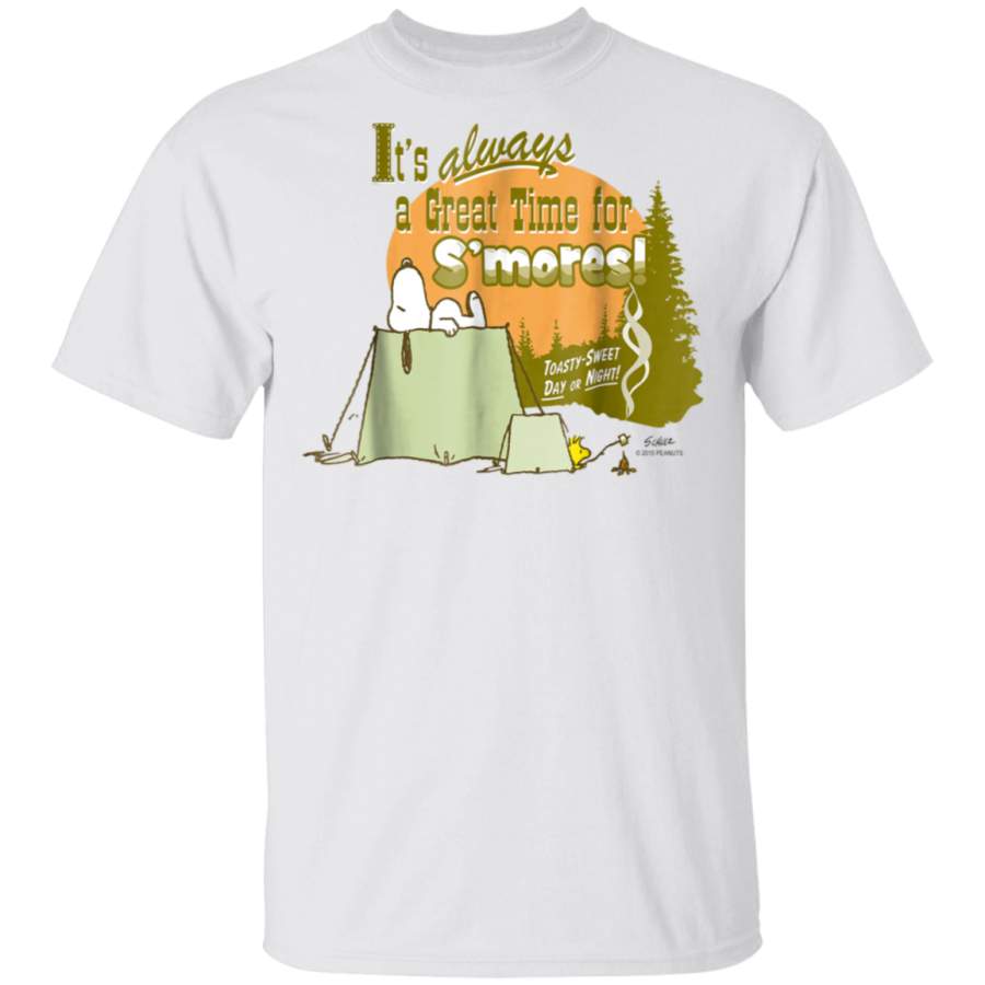 Peanuts Snoopy Great Time for SMores T-Shirt