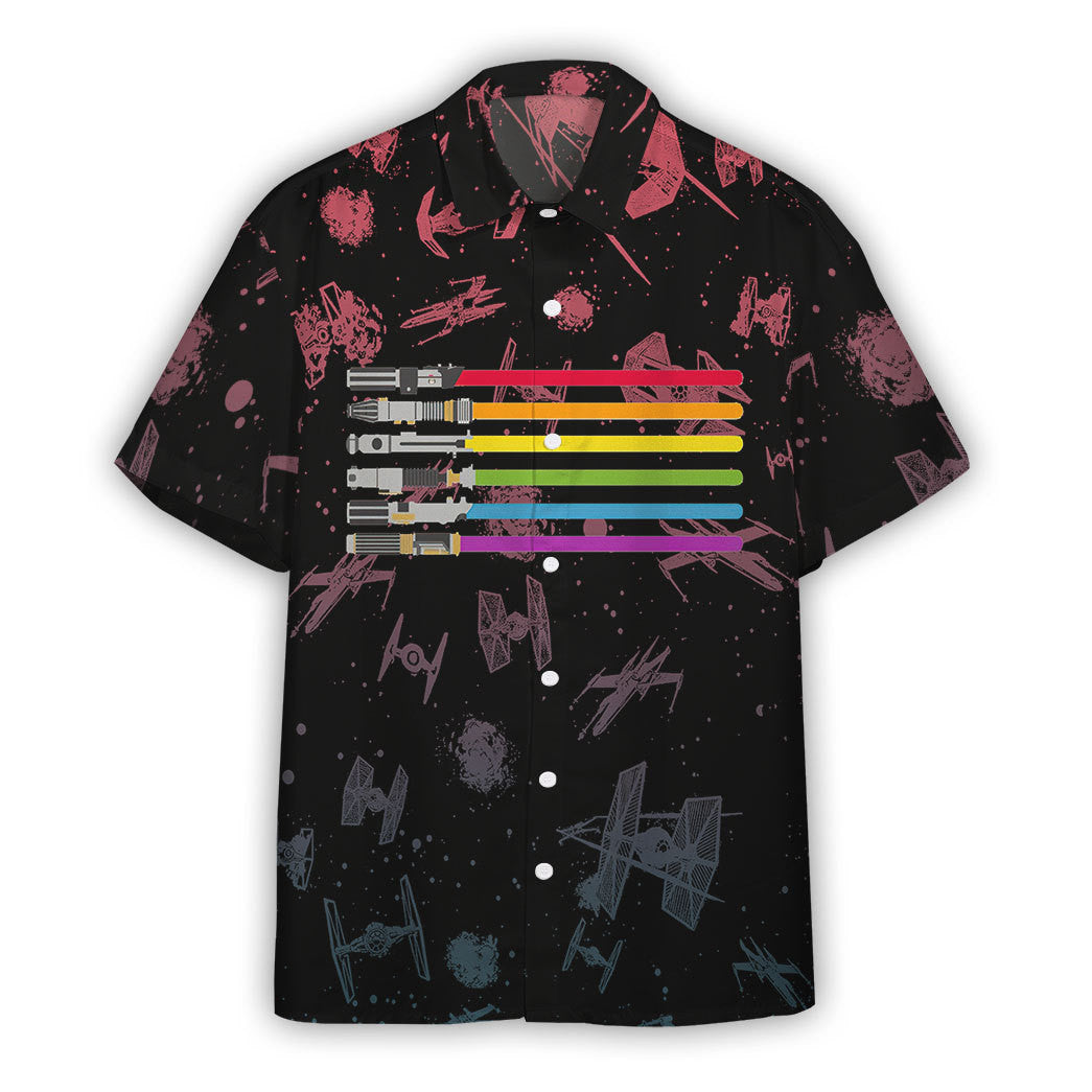 Gearhumans May The Pride Be With You Custom Hawaii Shirt Ha97433