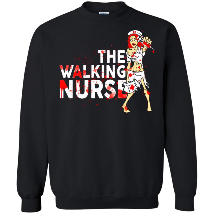 AGR The Walking Nurse The Walking Dead Parody Sweatshirt