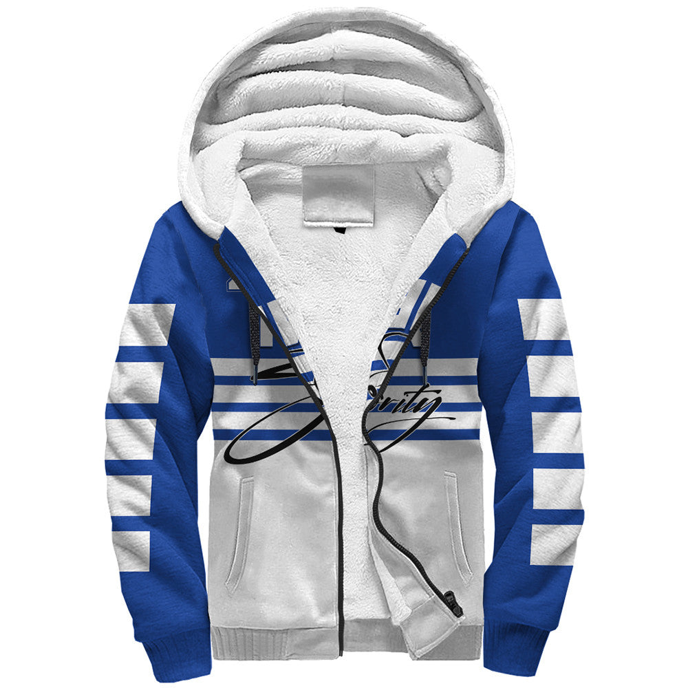 Sorority Hoodie – Zeta Phi Beta Sporty Premium Sherpa Hoodie