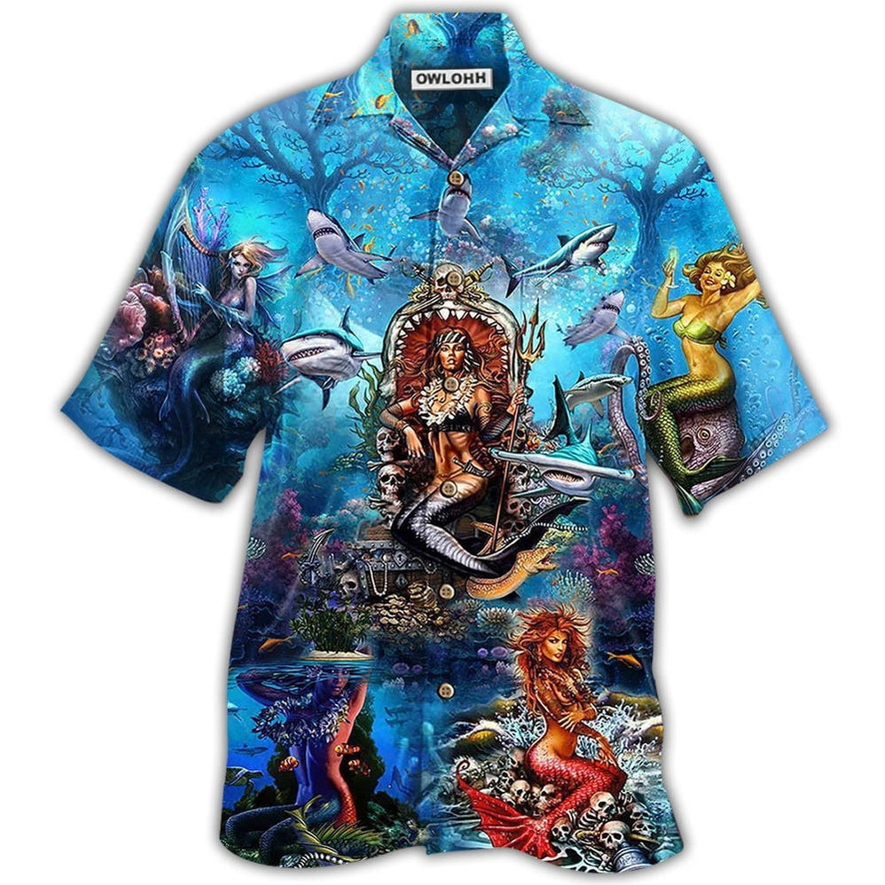 Mermaid Queen Style Hawaii Shirt Ha76824