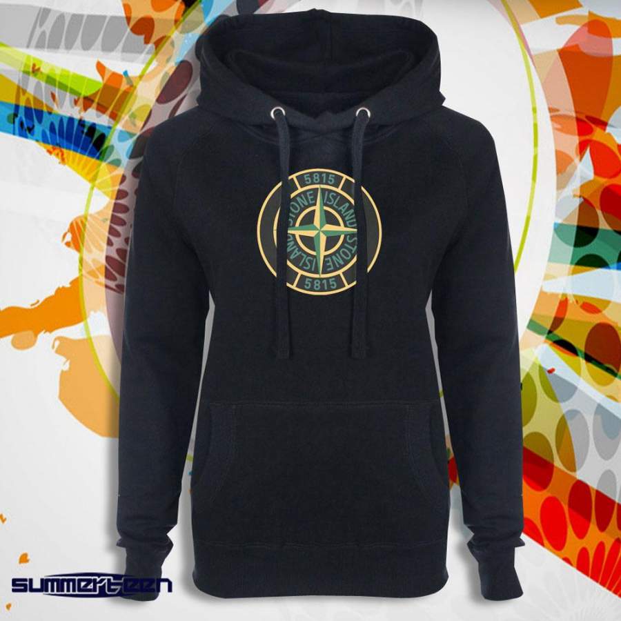 Stone Island Logo Women’S Hoodie T-Shirt