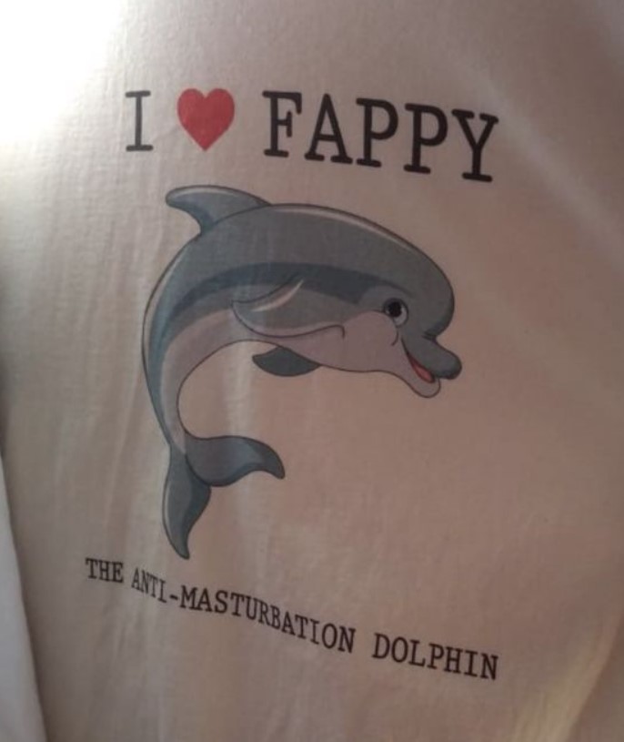 I Love Fappy The Dolphin Tee Shirt Outfit