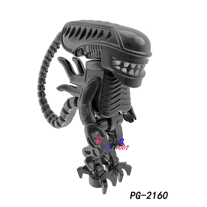 Single Alien The Predator Mazinkaiser Mazinger Z EVA Masked Rider Baltan Seijin Kamen action UltraMans Building Block toys alx