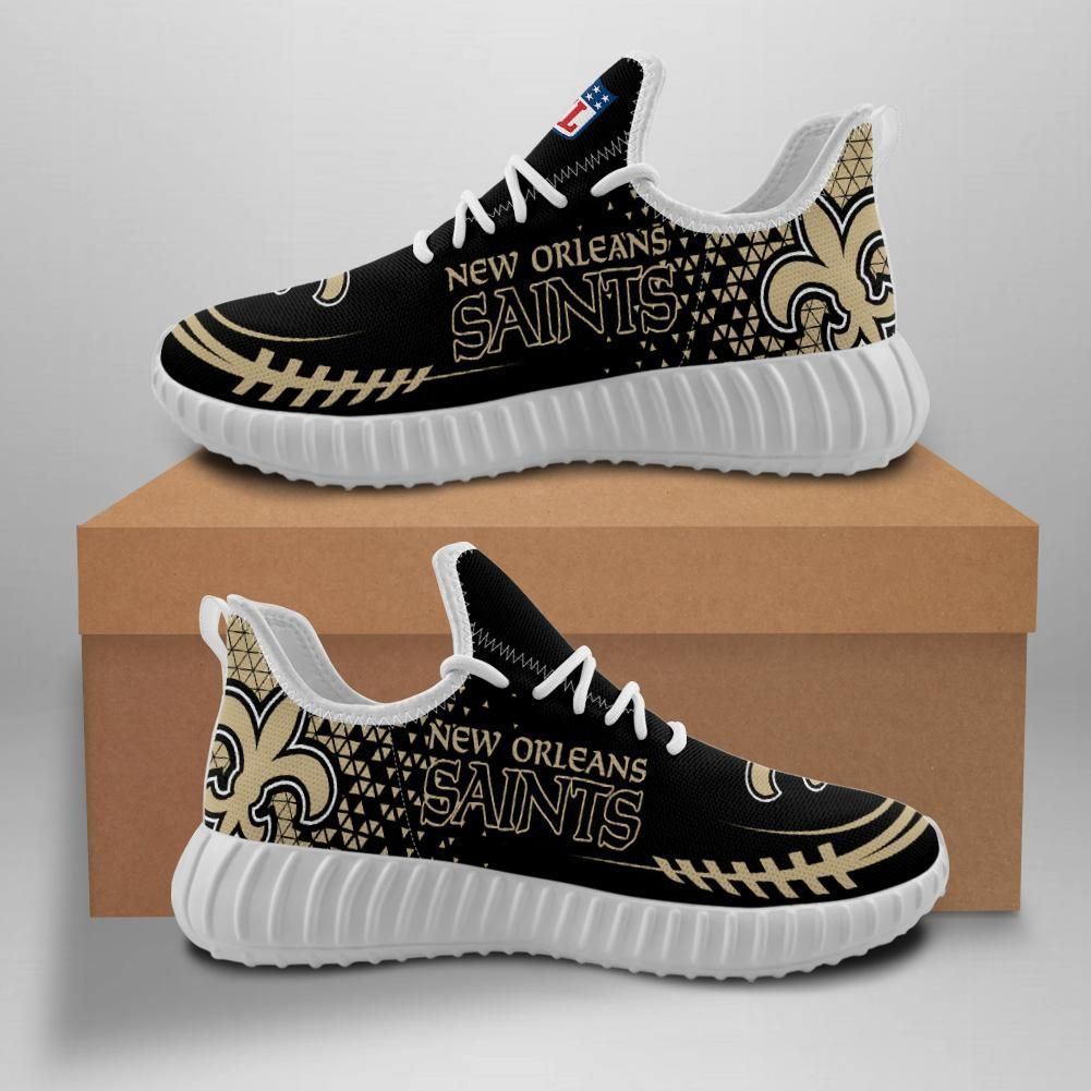 New Orleans Saints Custom Shoes Sport Sneakers Yeezy Boost – Yeezy Shoes