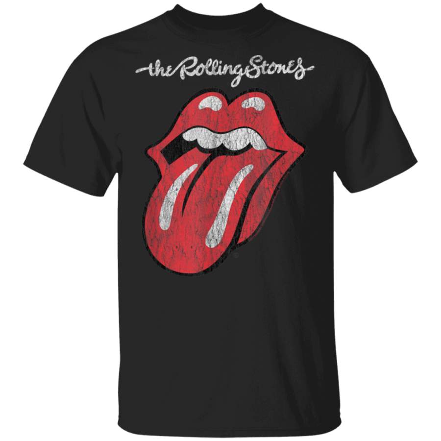 Rolling Stones Official Script Tongue TShirt